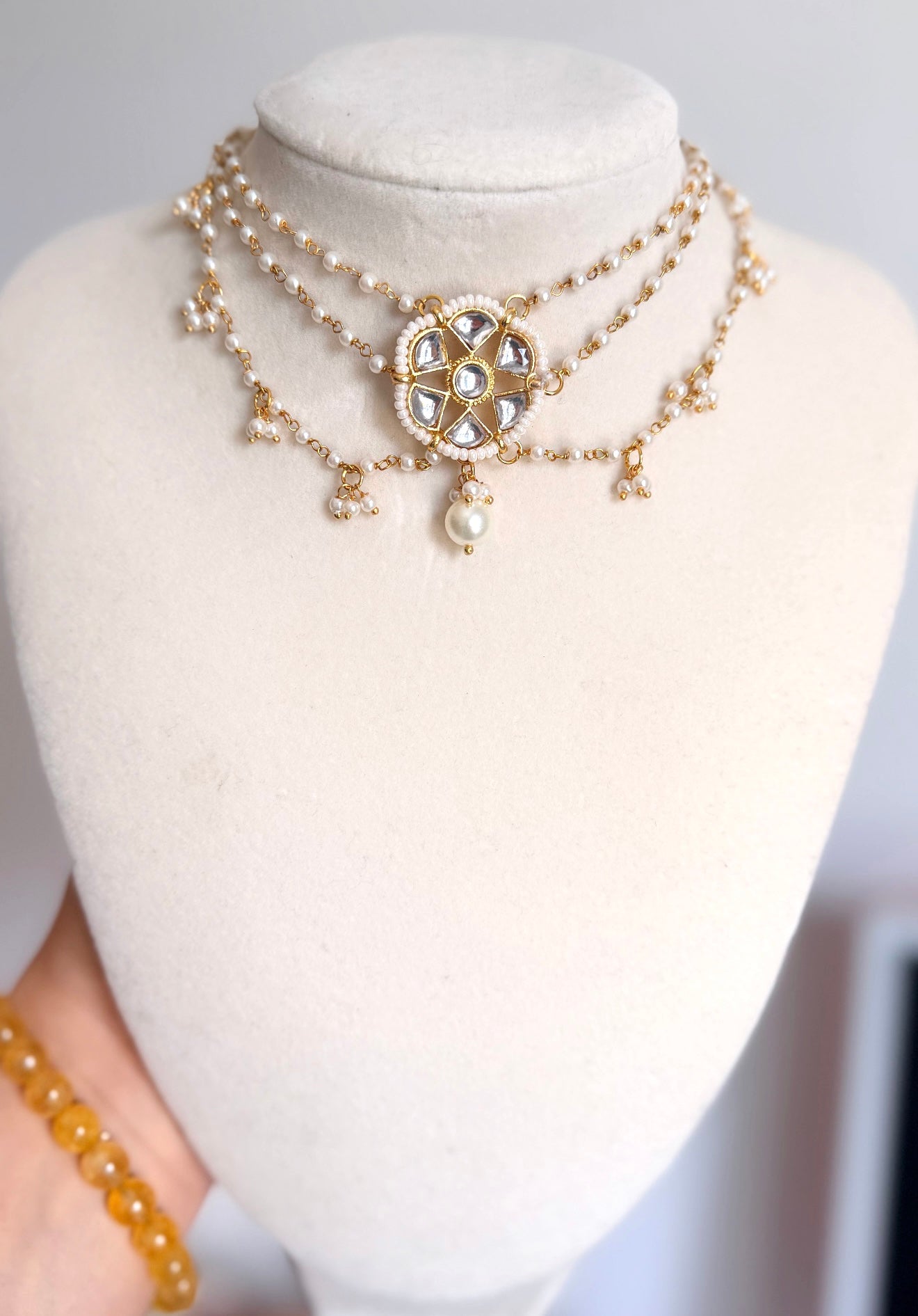 Seher Pearl Choker Set