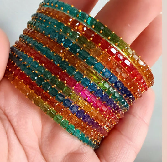 Rani Glass Bangle Set