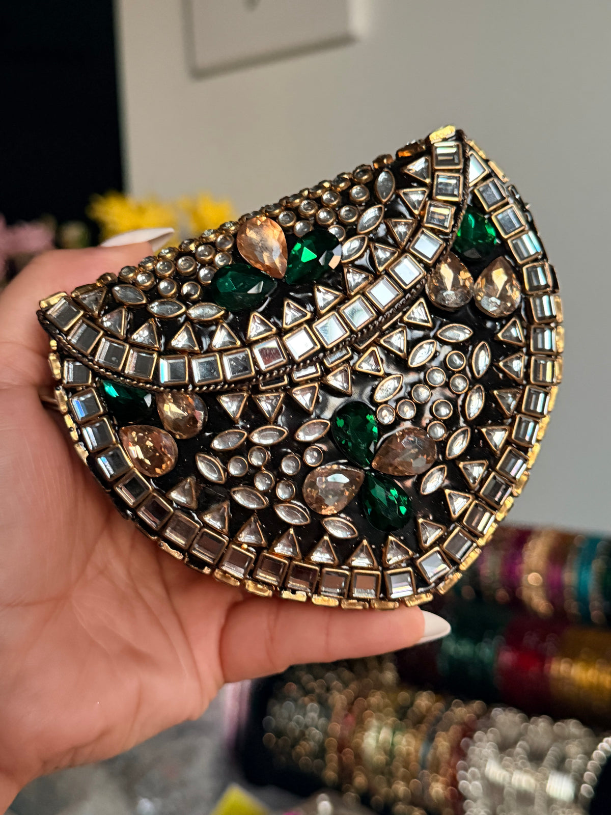 Nisha Kundan Clutch