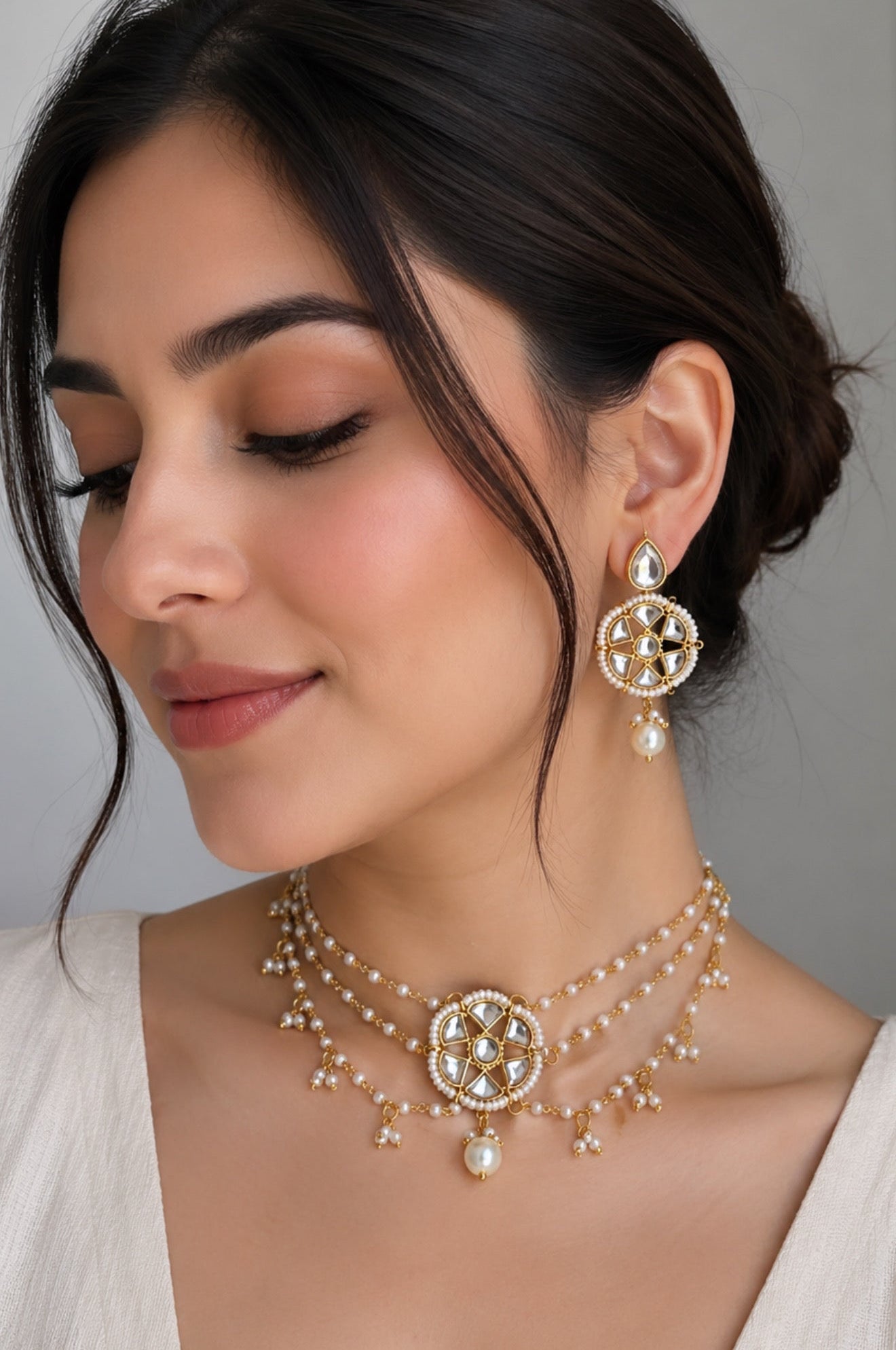 Seher Pearl Choker Set