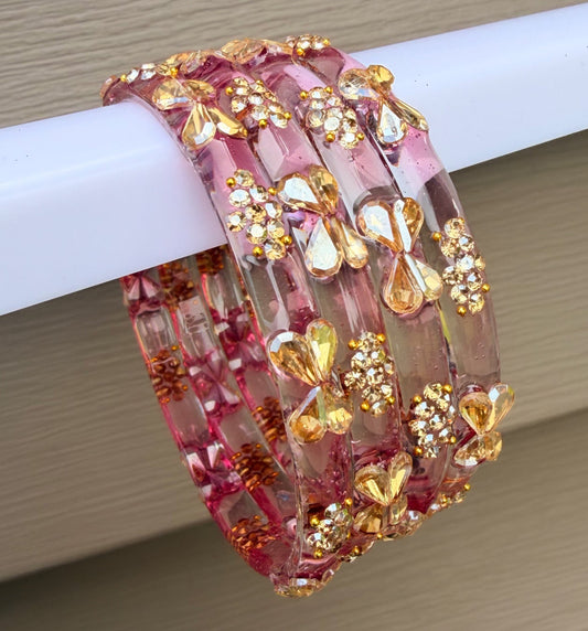 Aashna Glass Bangle Set of 4