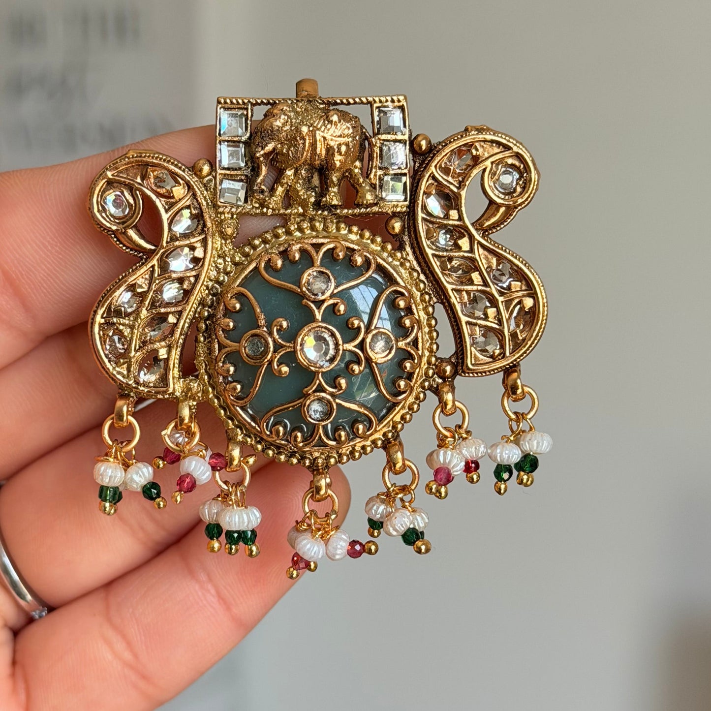 Mahima Heritage Hair Brooch