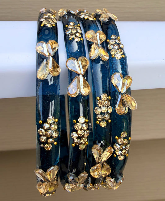 Aashna Glass Bangle Set of 4