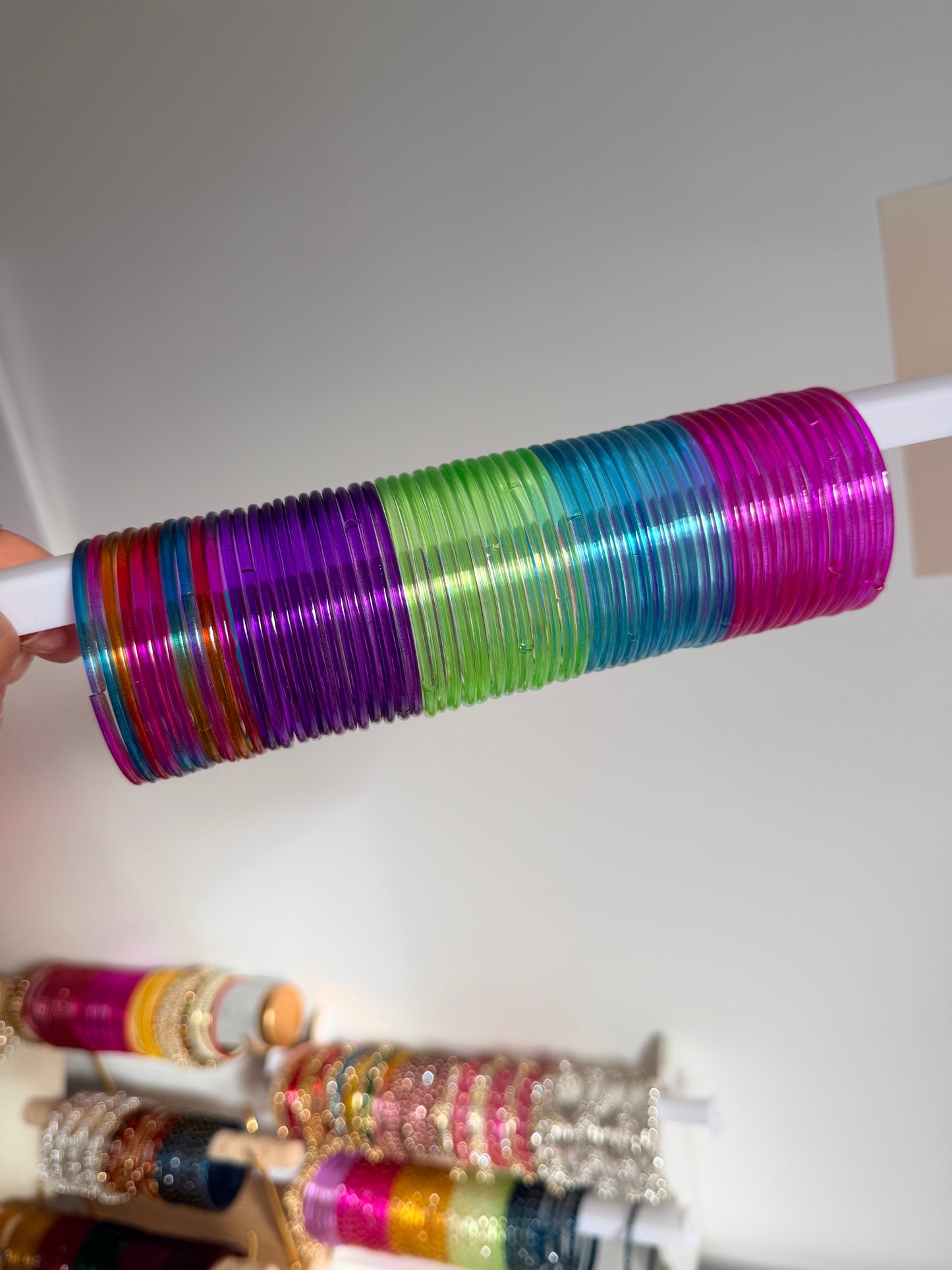 Simran Glass Bangle Set