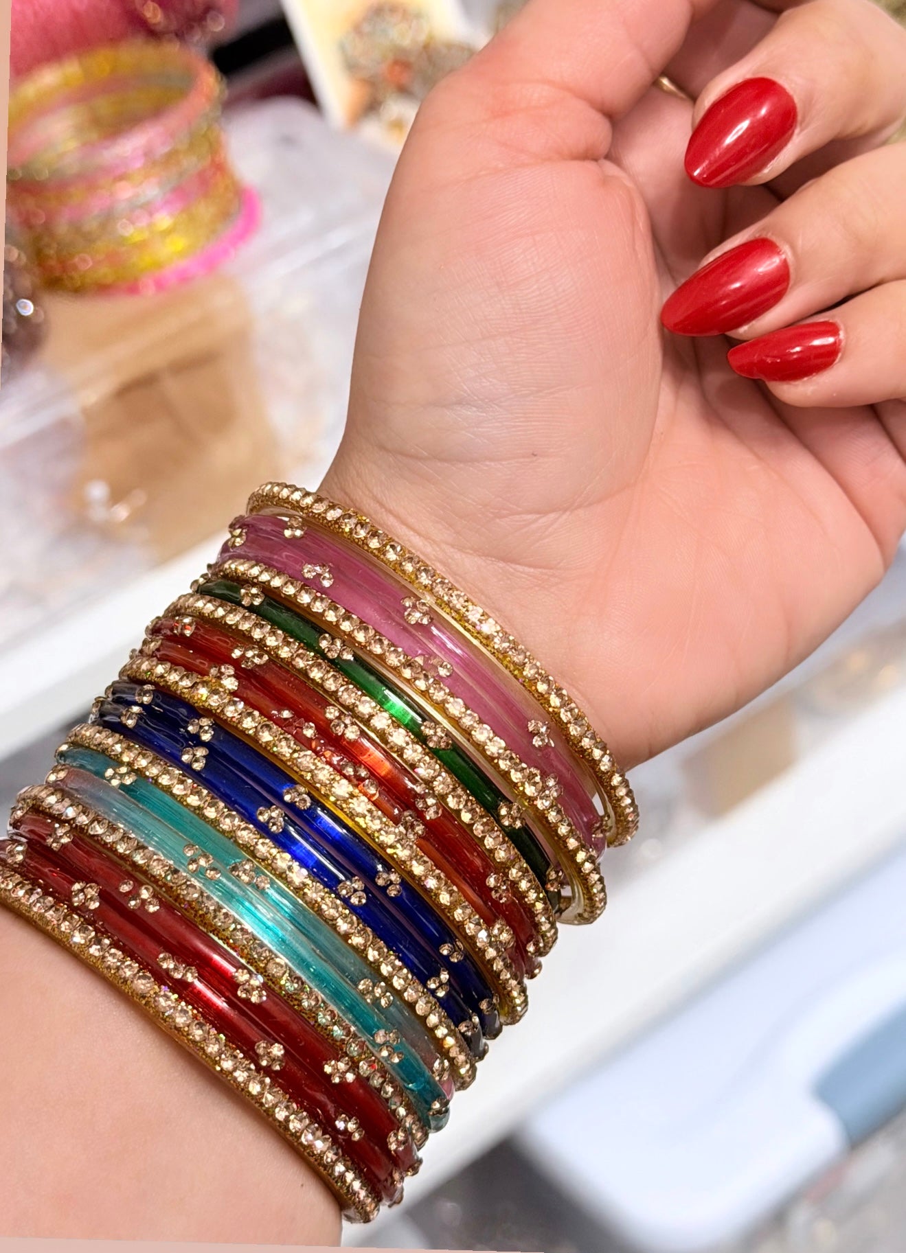 Manpreet Glass Bangle Set