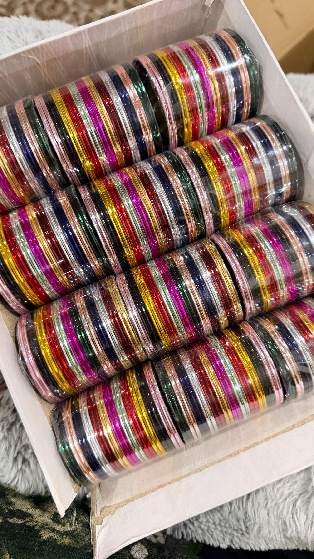 Multi Color Kids Bangle Set