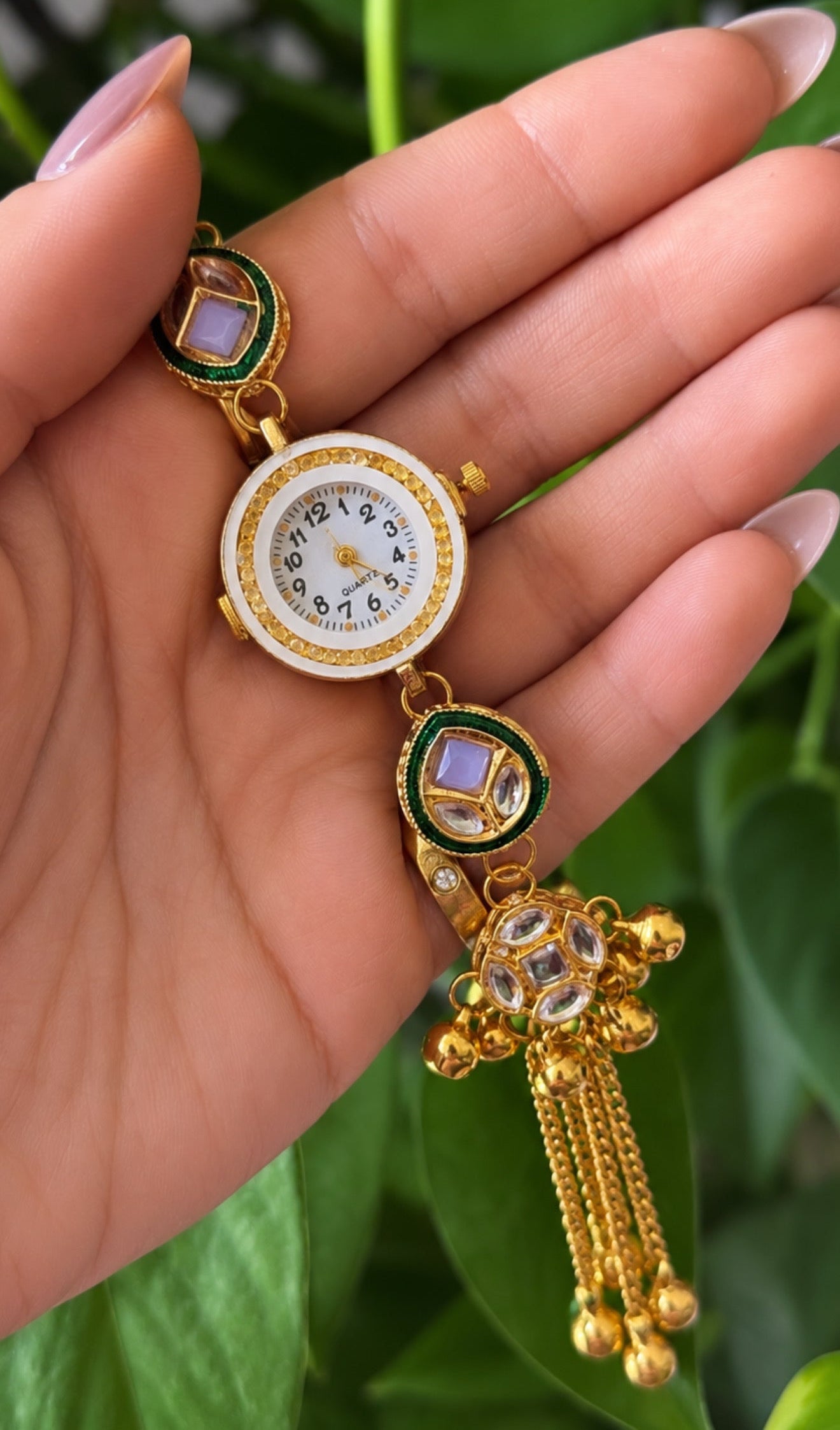 Sheena Kashmiri Style Watch-Adjustable