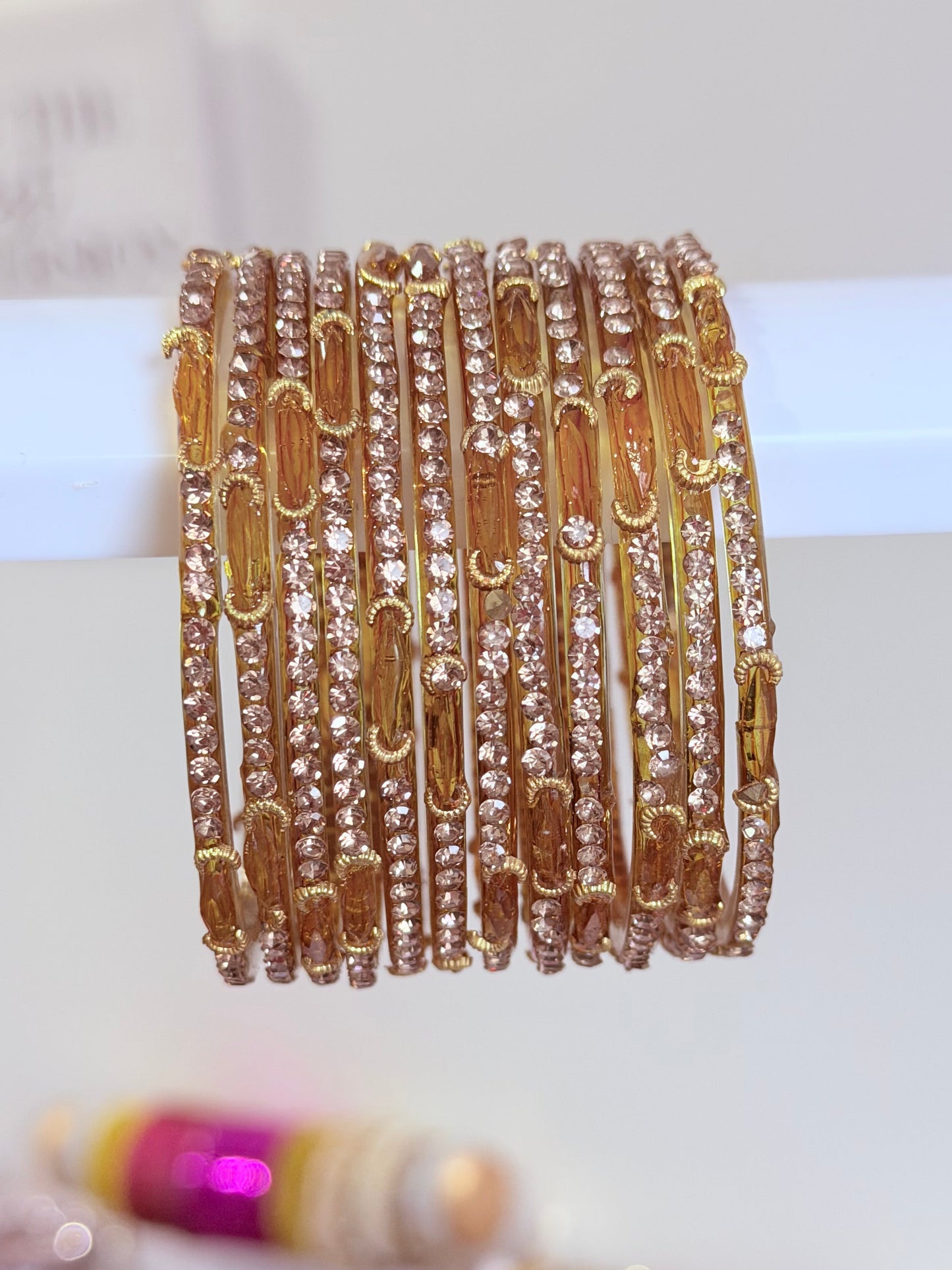 Meena Glass Bangle Sets