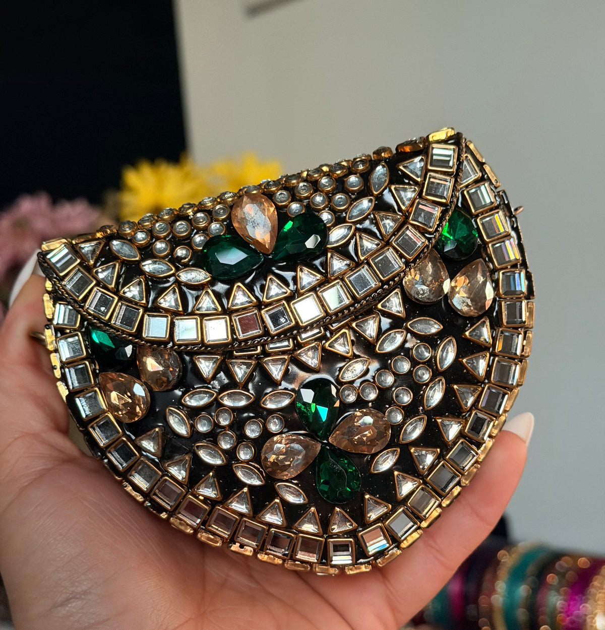 Nisha Kundan Clutch