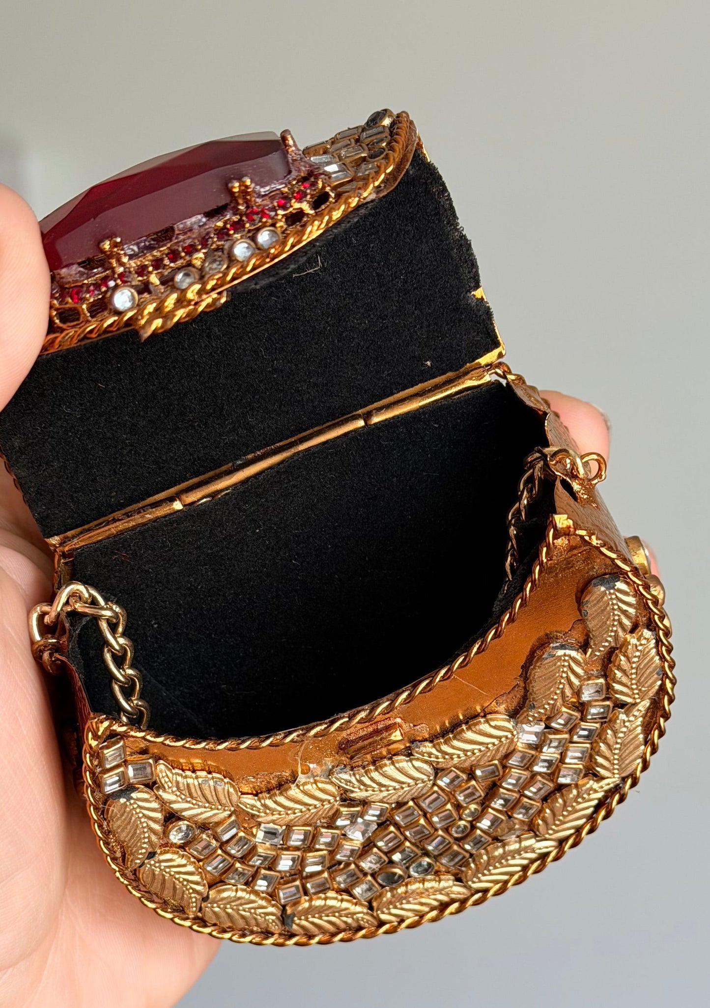 Naina Turkish Style Mini Kundan Clutch