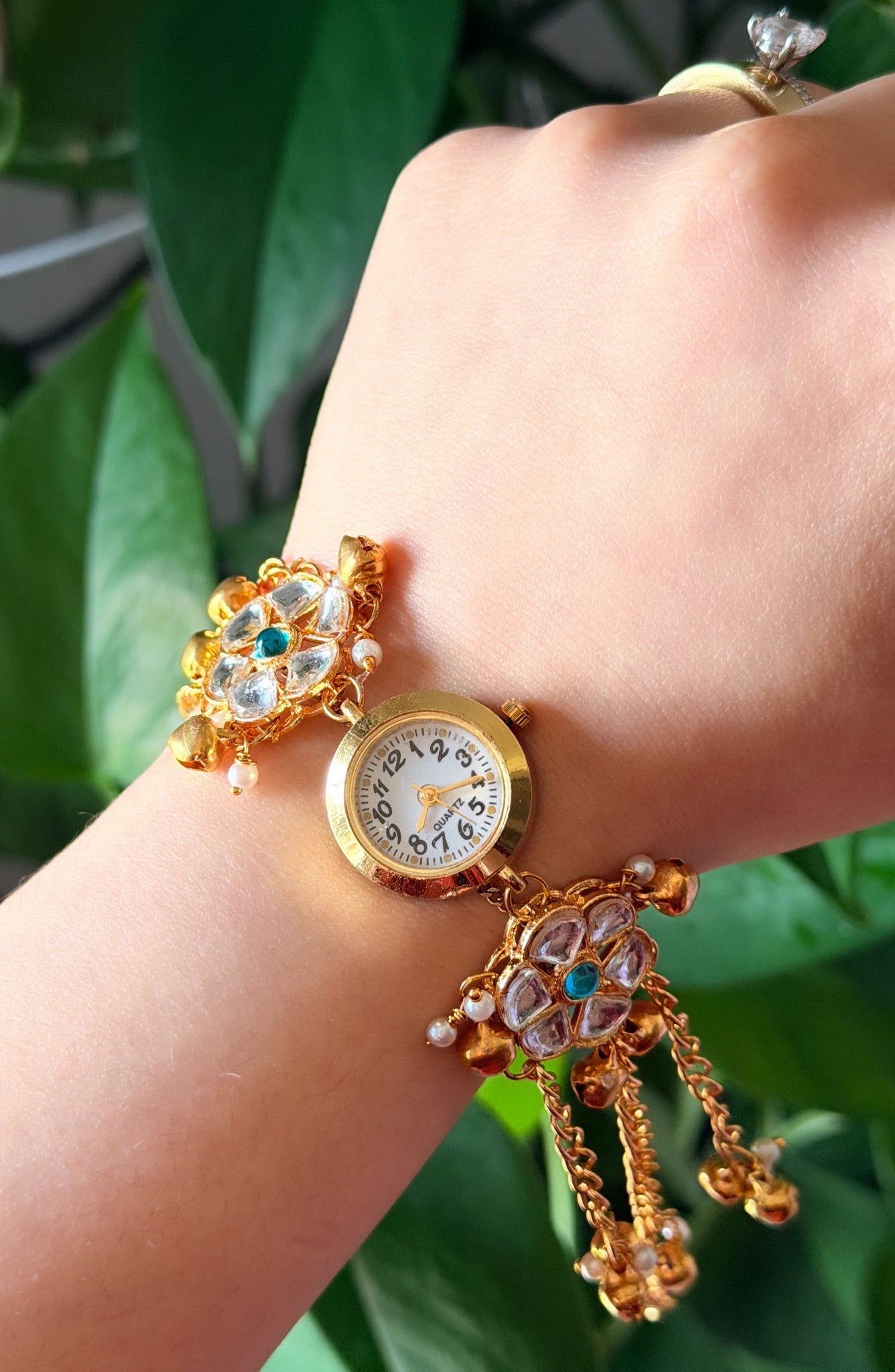 Sheena Kashmiri Style Watch-Adjustable