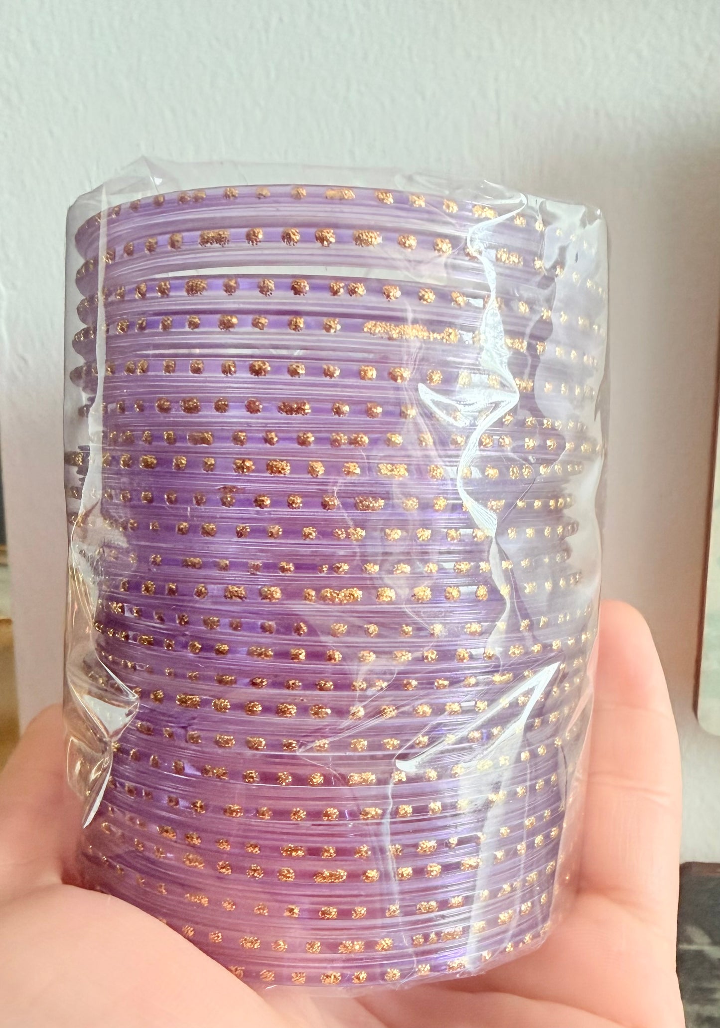 Sana Dotted Glass Bangle Set