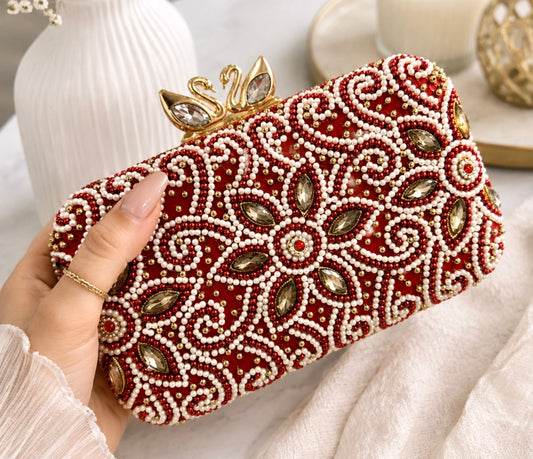 Sargun Handmade Embroidered Clutch