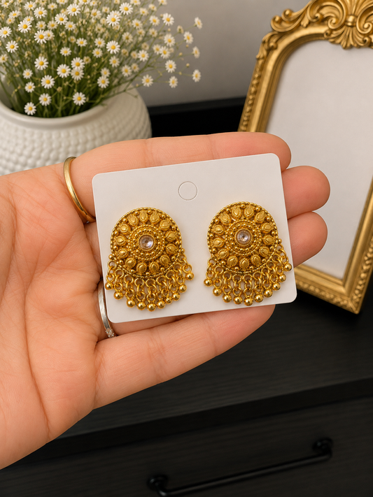 Piya Gold Plated Studs