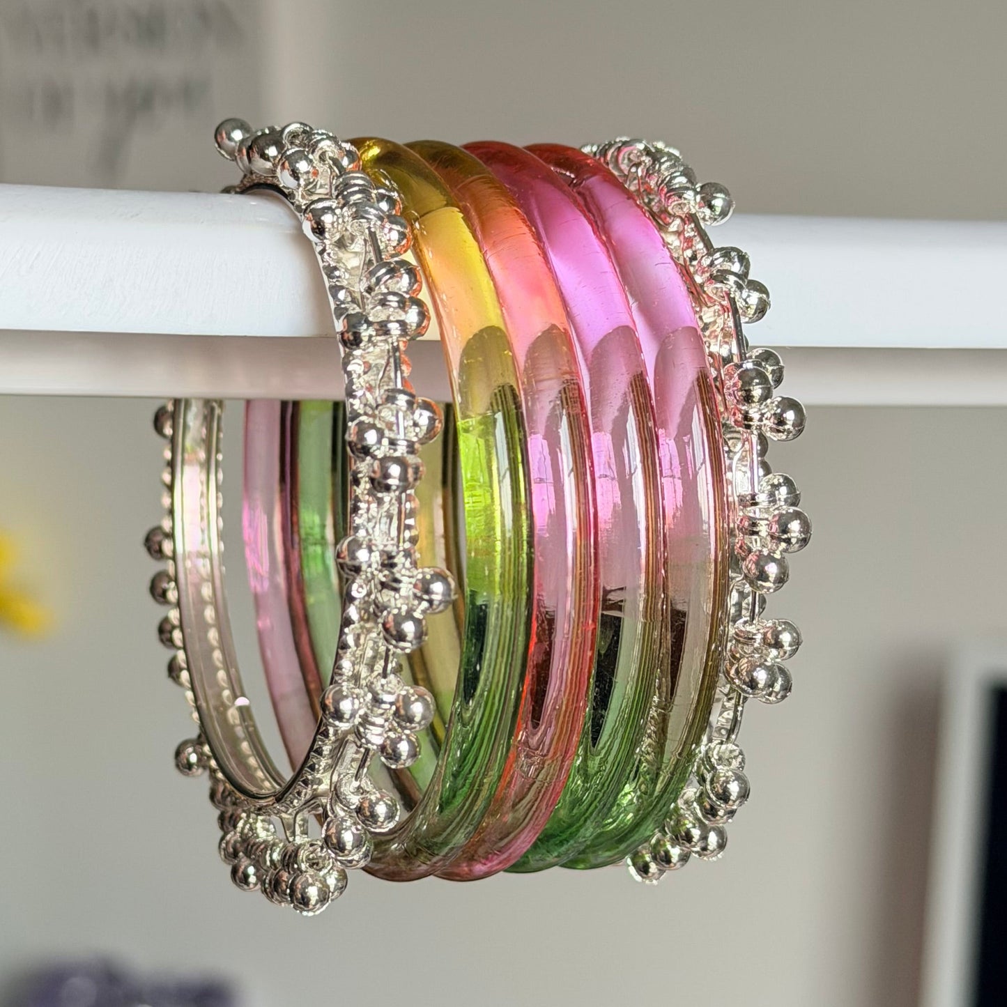 Nandini Glossy Bangle Set