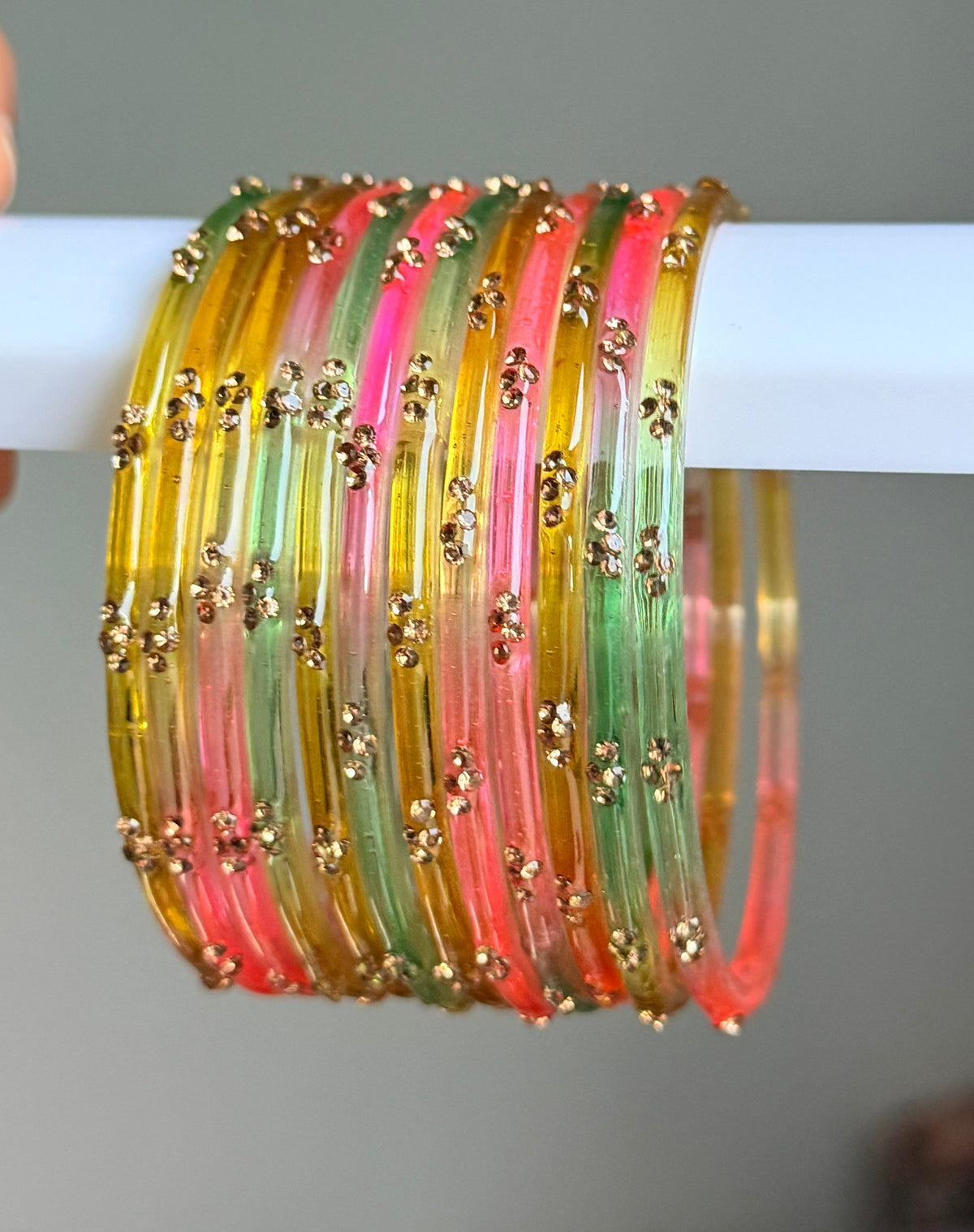Mohabbat Glass Bangle Set