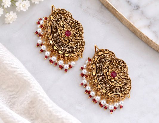 Sonia Punjabi Style Hair Clips-Pair of Two