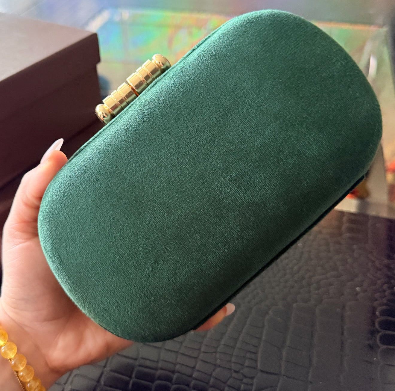 Sabya Premium Quality Taj Mahal Clutch-Back in Stock