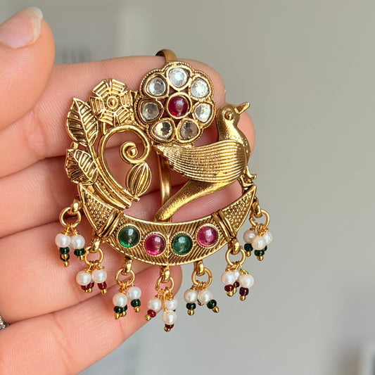 Mahima Heritage Hair Brooch