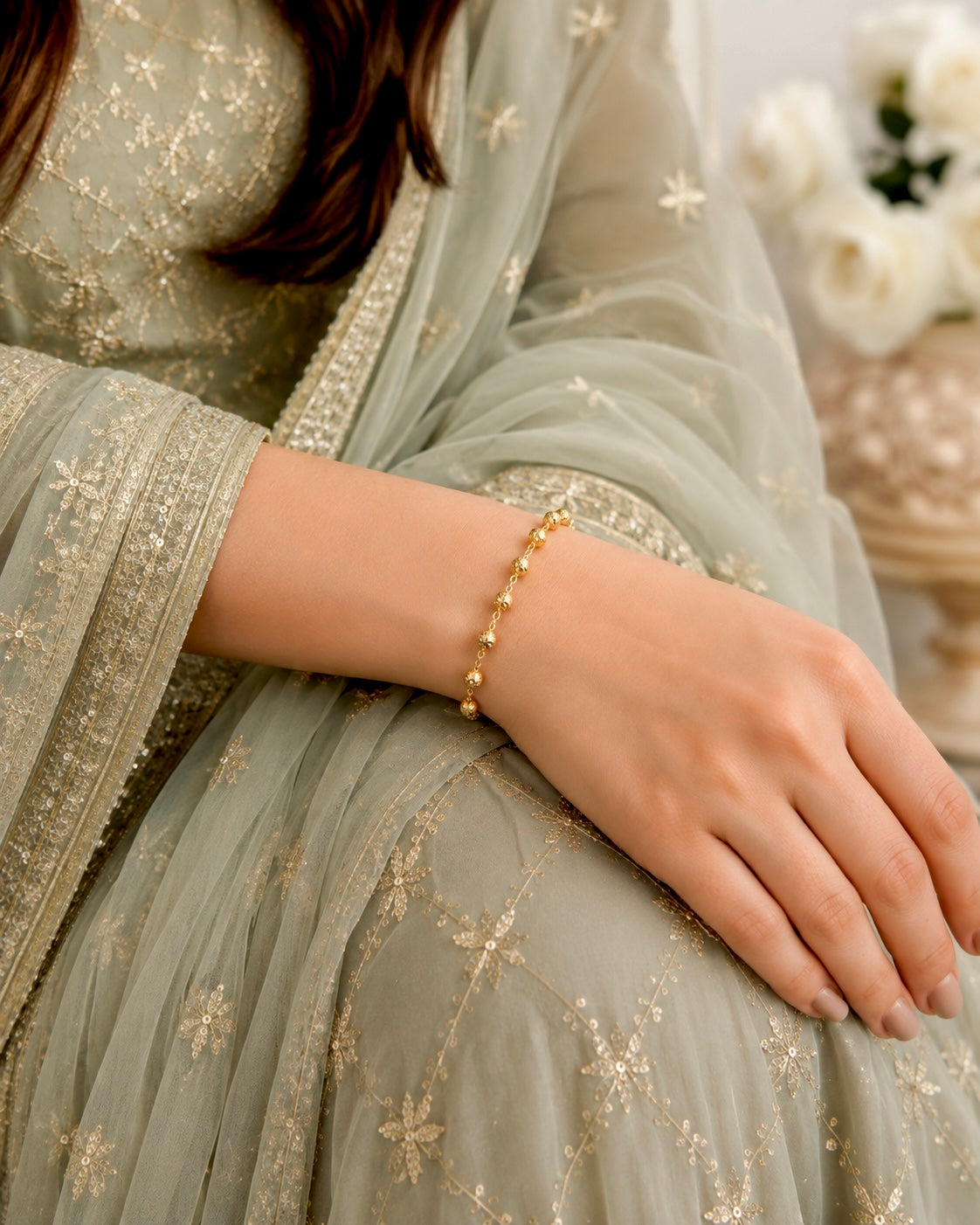 Nikki Gold Plated Bracelet