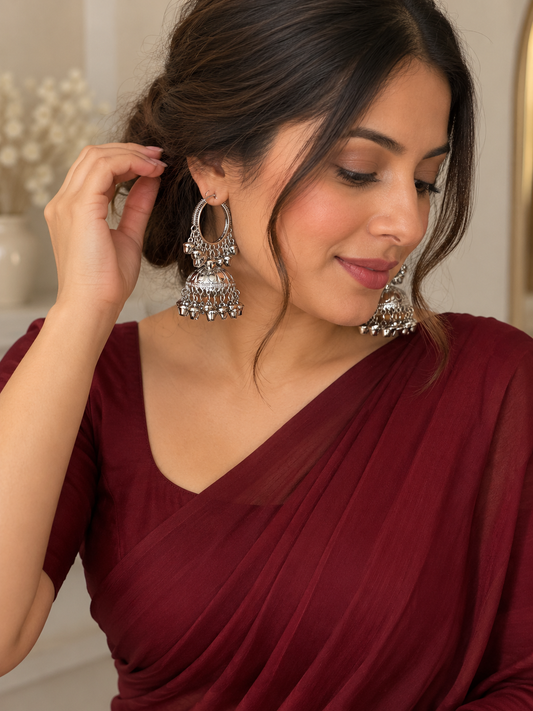 Naina Kashmiri Jhumka Bali
