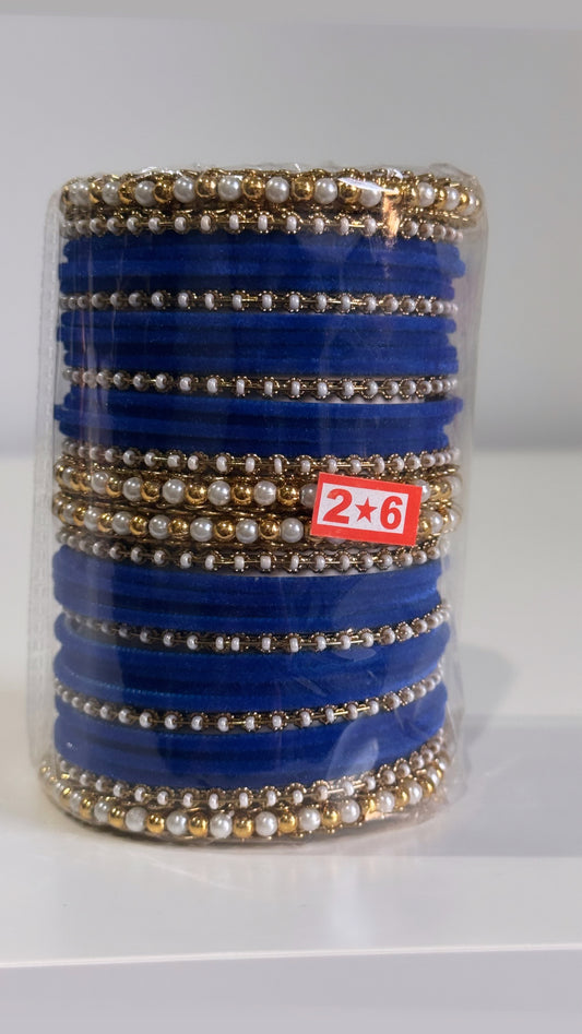 Royal Blue Bangle Set