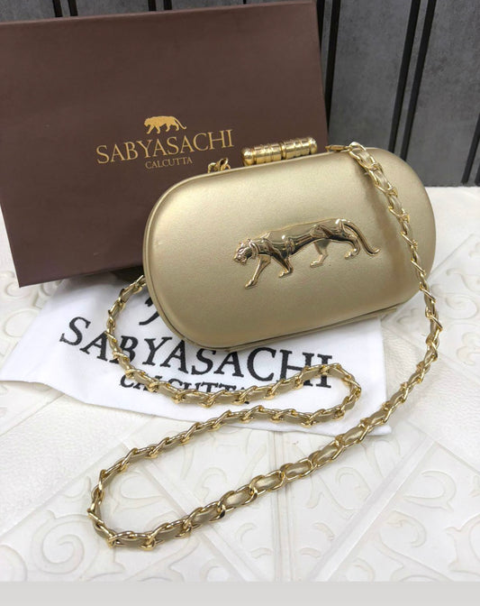 Sabya Inspired Premium Clutch with Detachable Chain