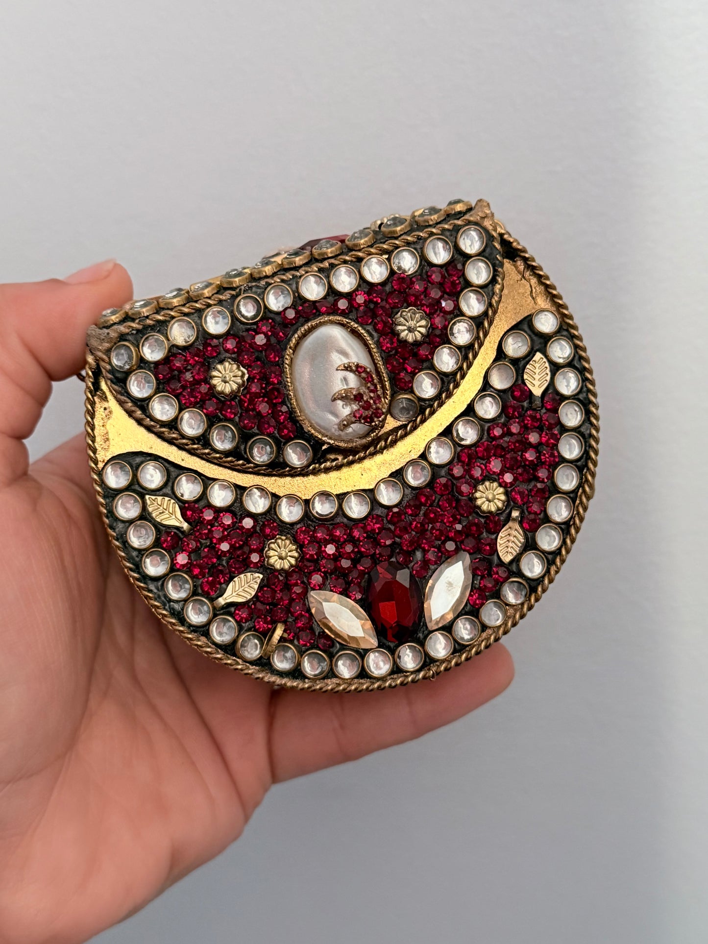 Mini Turkish Clutch With Detachable Chain