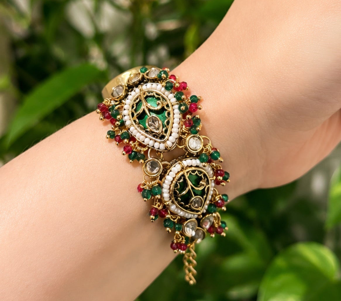Krishma Heritage Watch-Adjustable