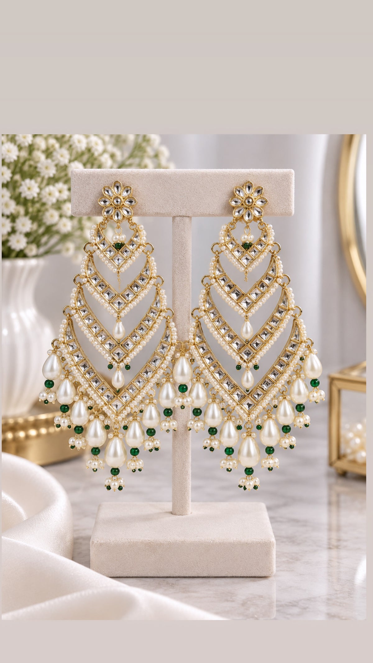 Aisha Statement Earrings