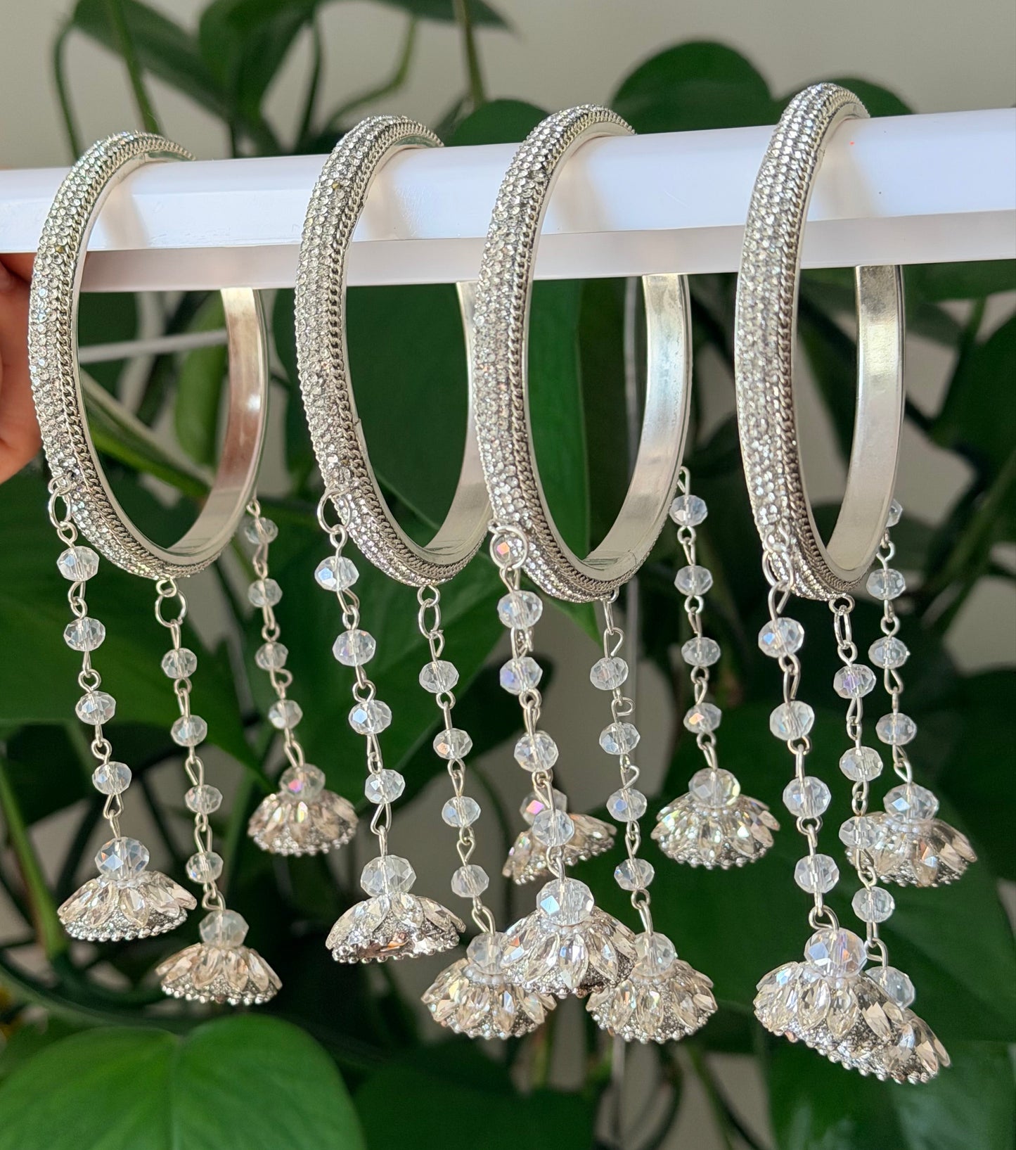 Sumaira Hanging Style Bangle Set (Set of Four)