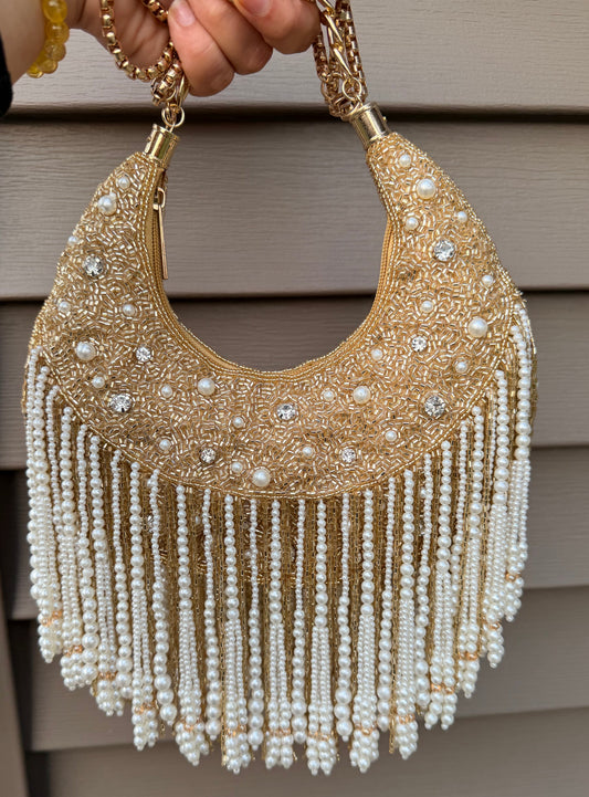 Sonal Premium Quality Heavy Embroidered Clutch