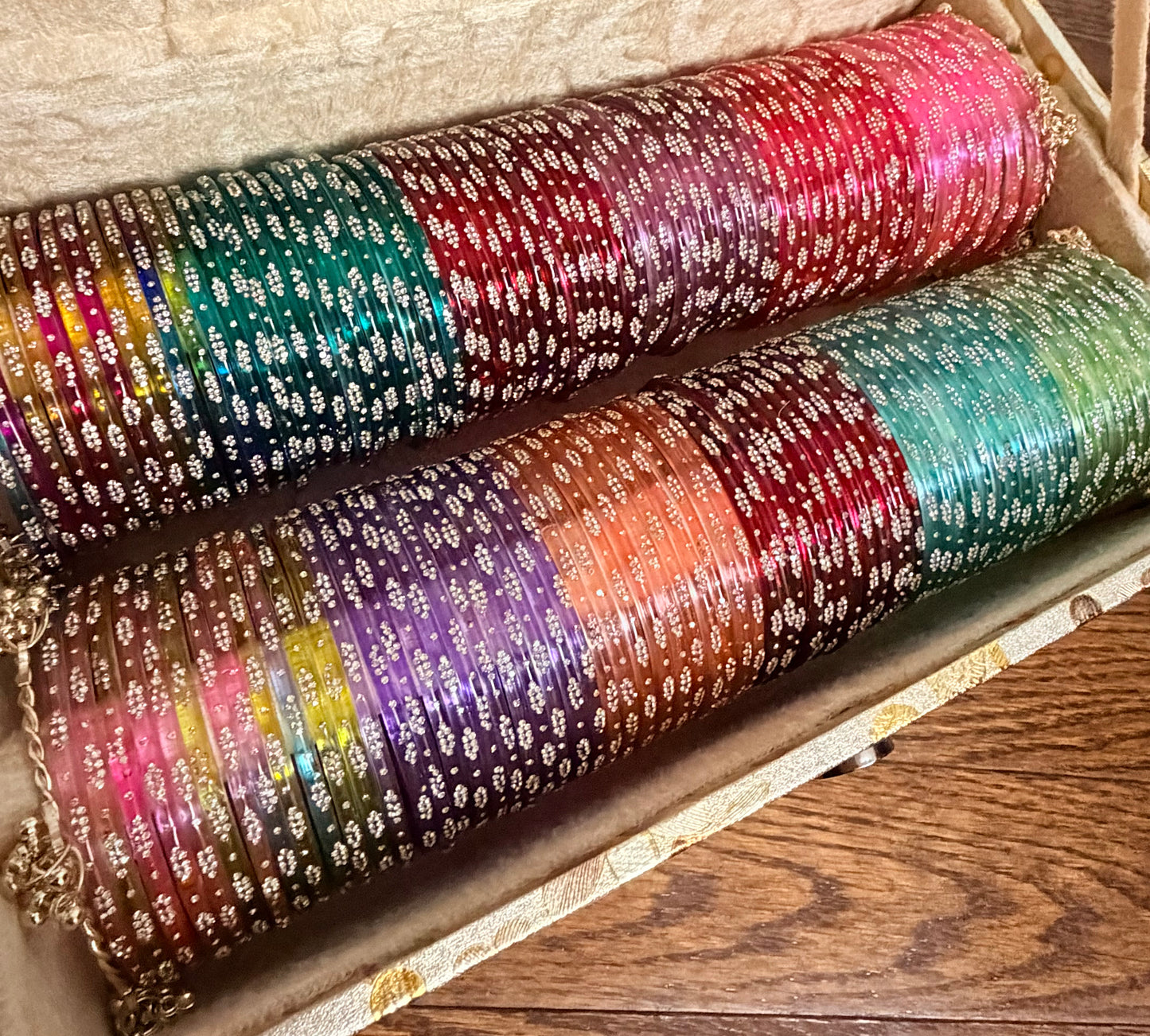 Zara Glass Bangle Box- Box is Included