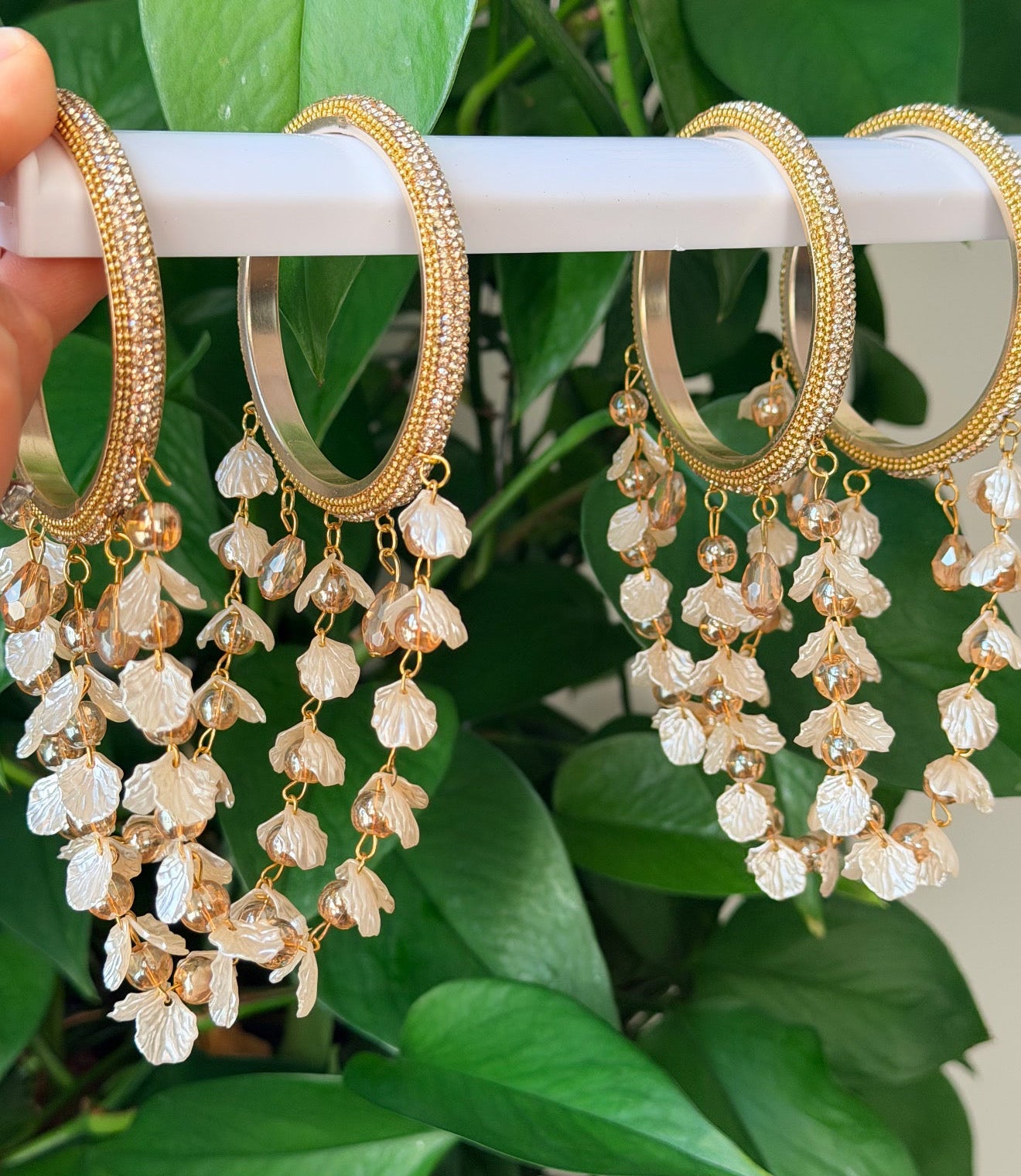 Sumaira Hanging Style Bangle Set (Set of Four)