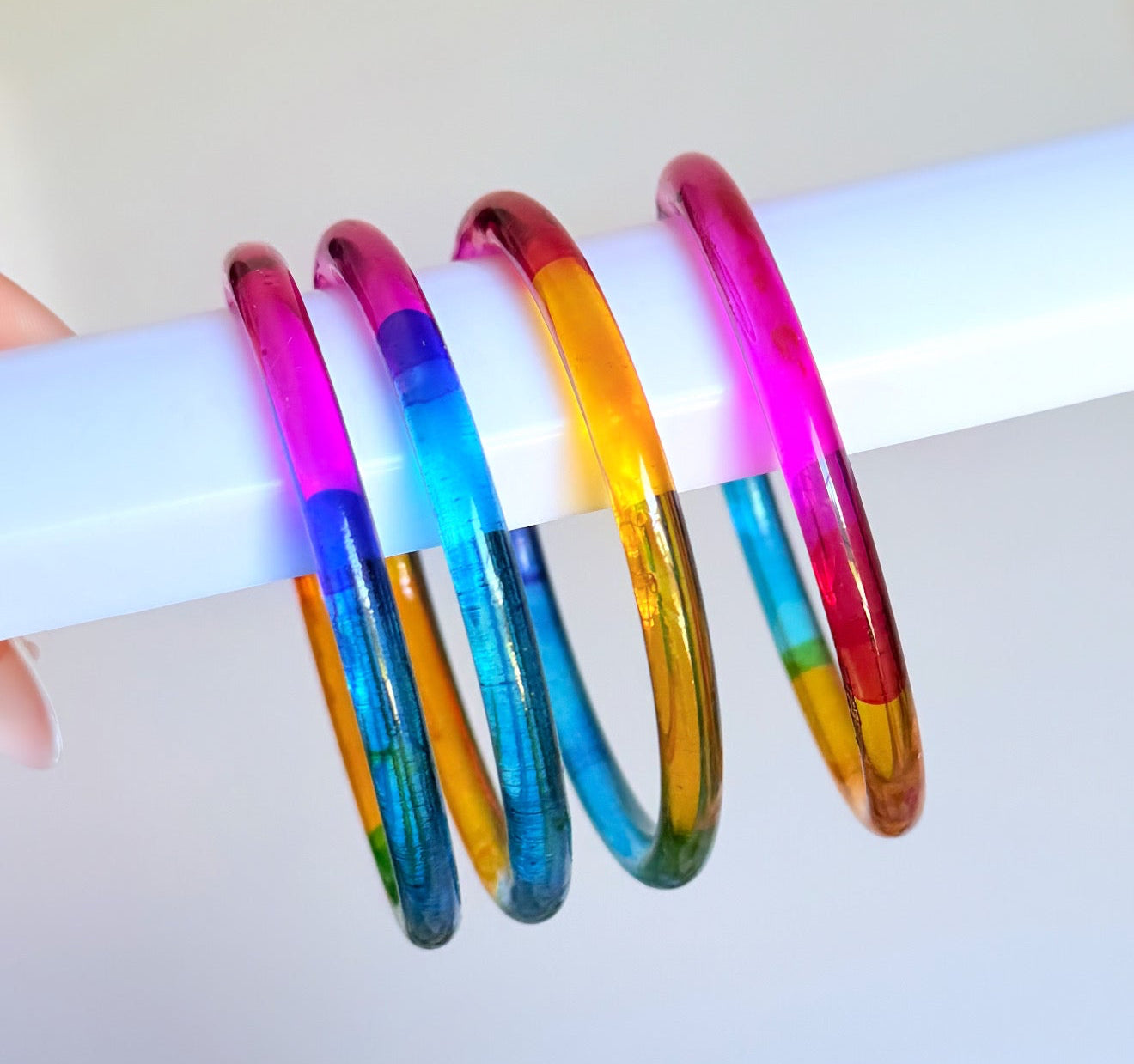 Noor Glossy Bangle Set