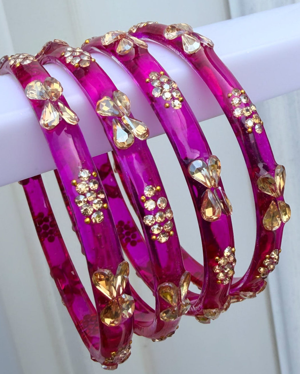 Aashna Glass Bangle Set of 4