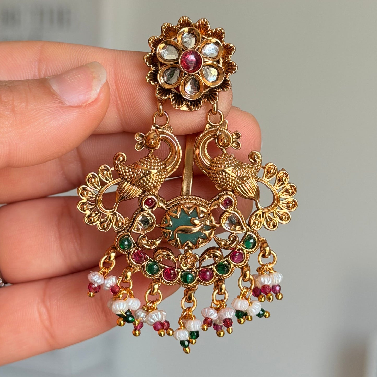 Mahima Heritage Hair Brooch
