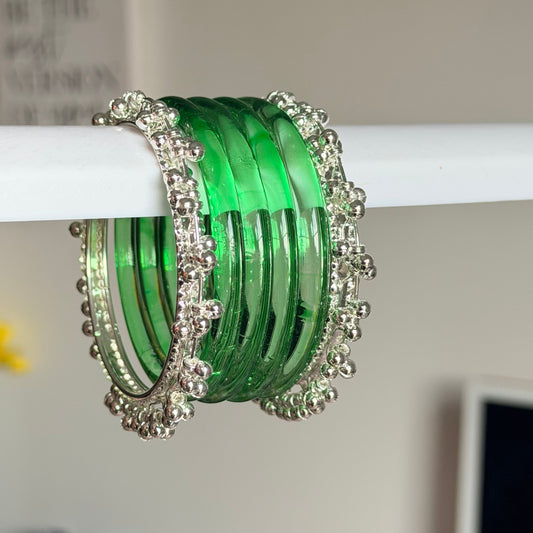 Nandini Glossy Bangle Set