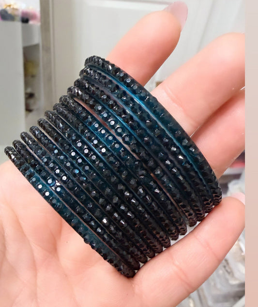 Raina Glass Bangle Set