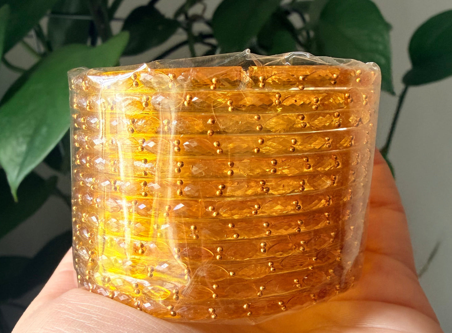 Sophia Glass Bangle Set