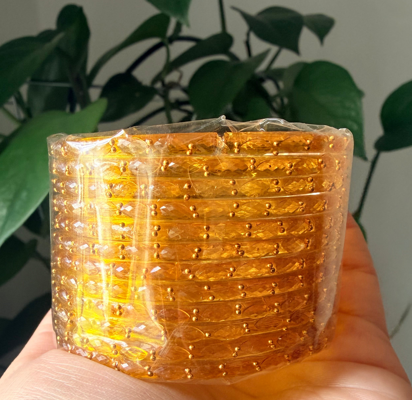 Sophia Glass Bangle Set