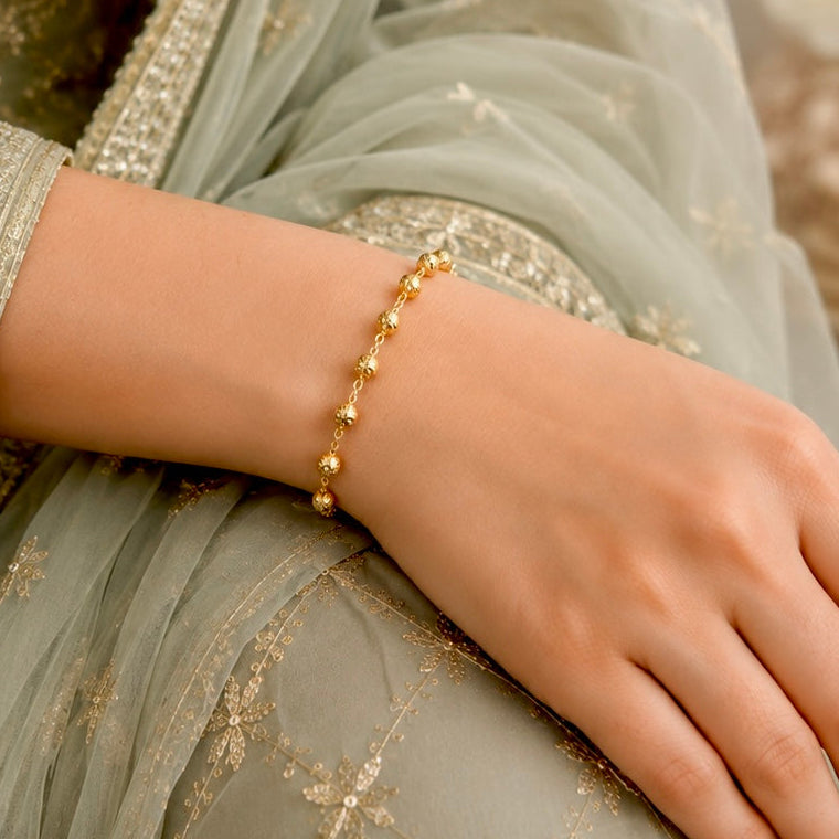 Nikki Gold Plated Bracelet