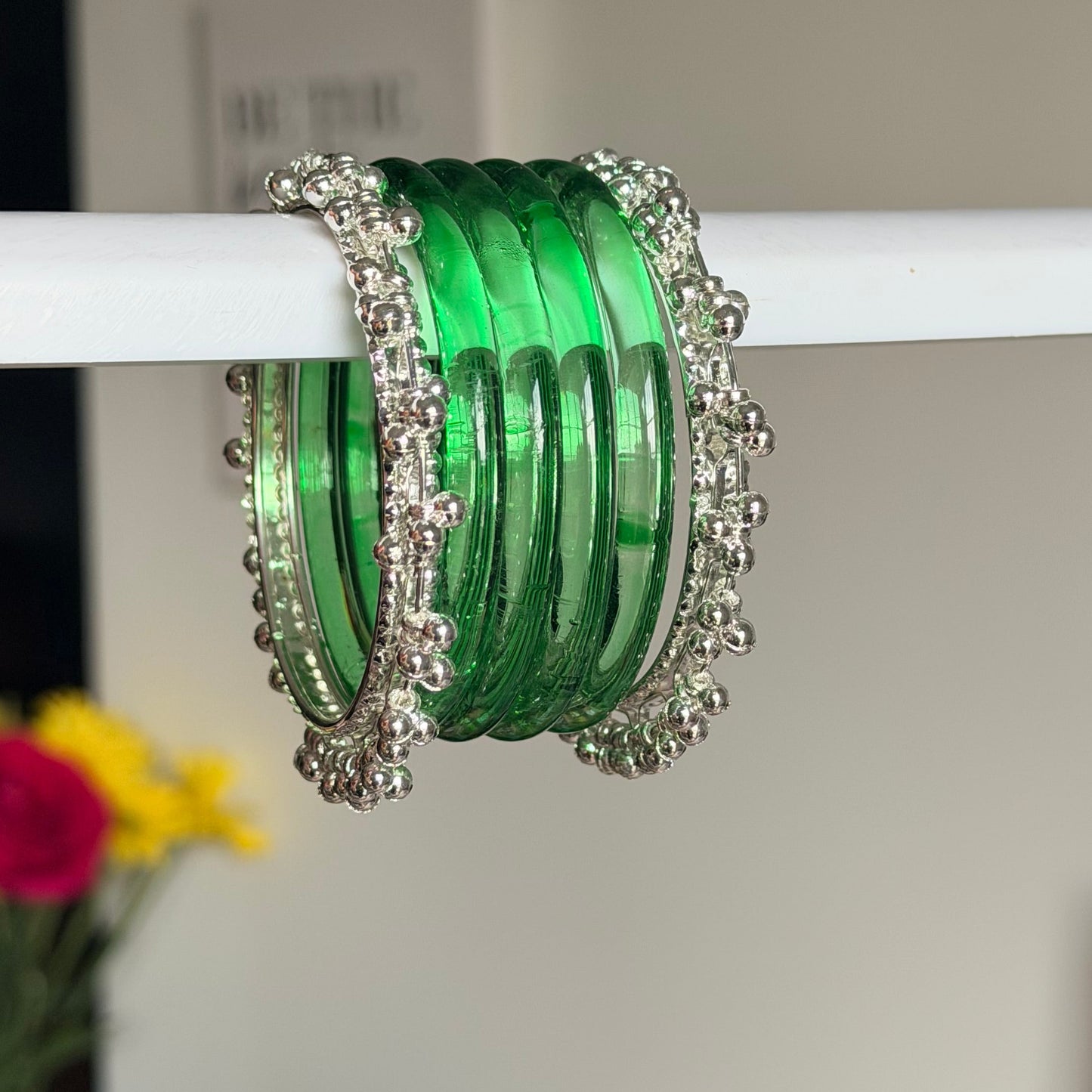 Nandini Glossy Bangle Set