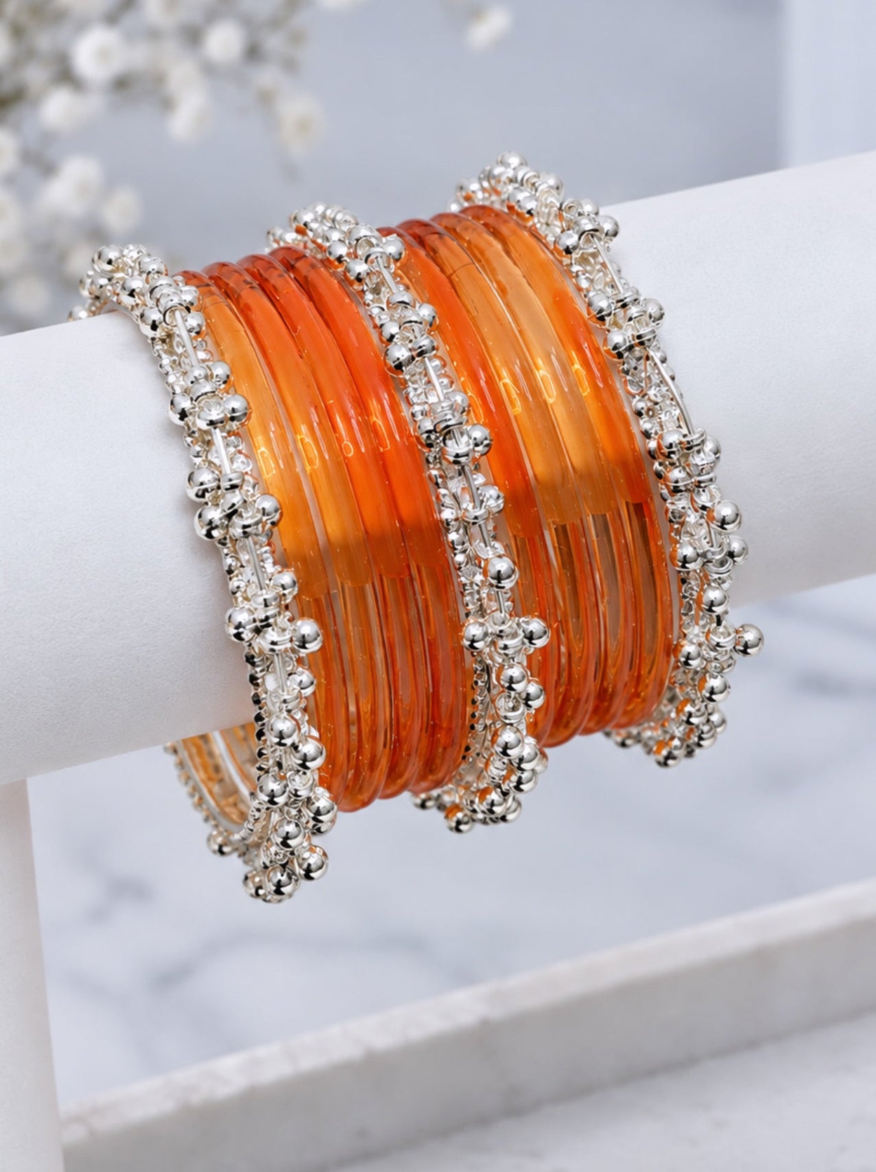 Naina Glass Bangle Set