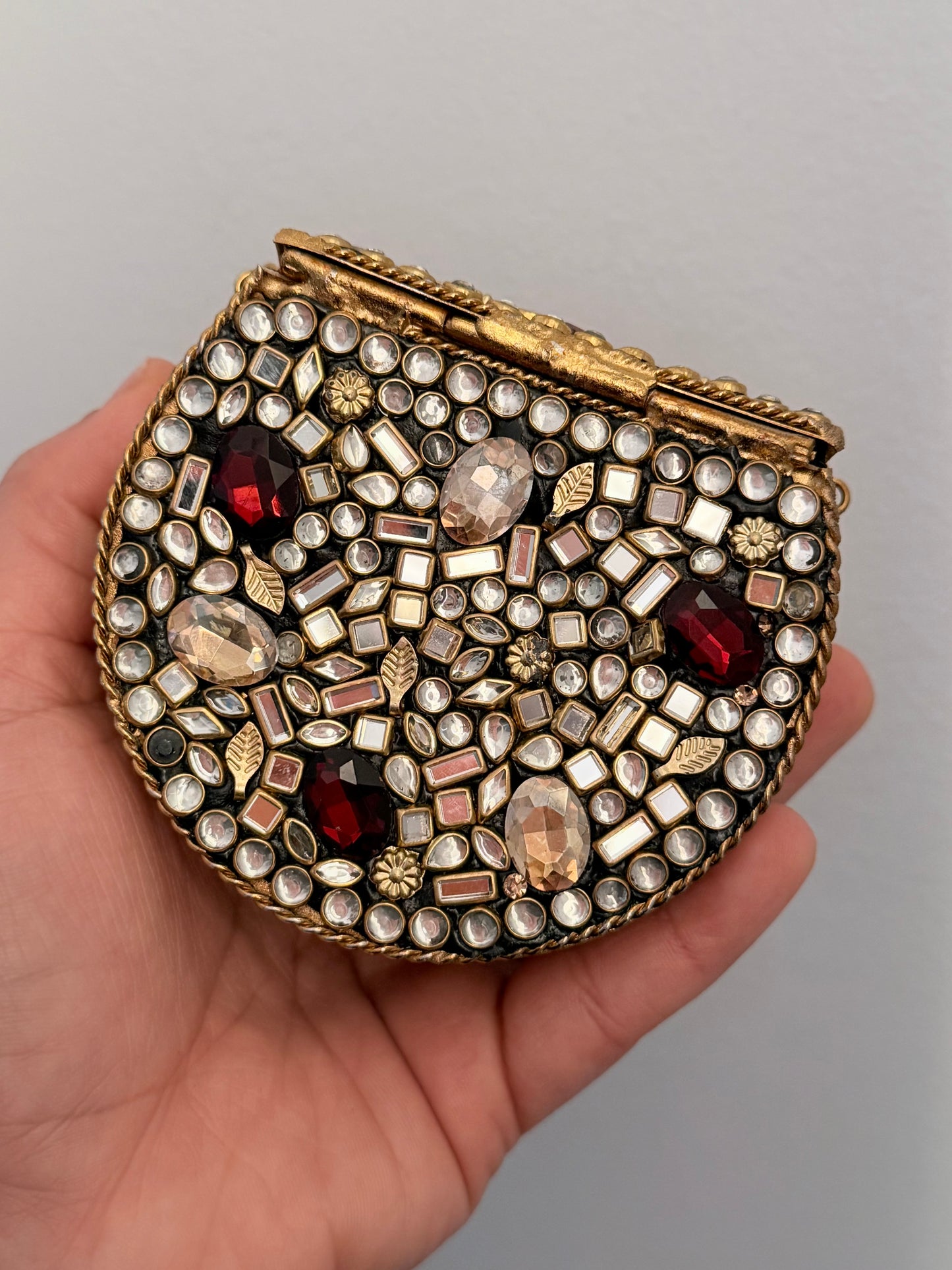Mini Turkish Clutch With Detachable Chain