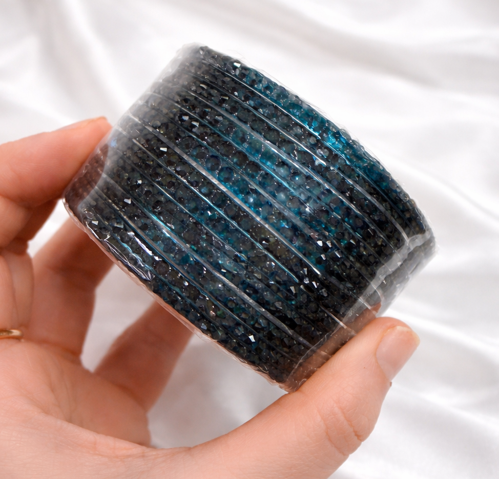 Sophia Glass Bangle Set