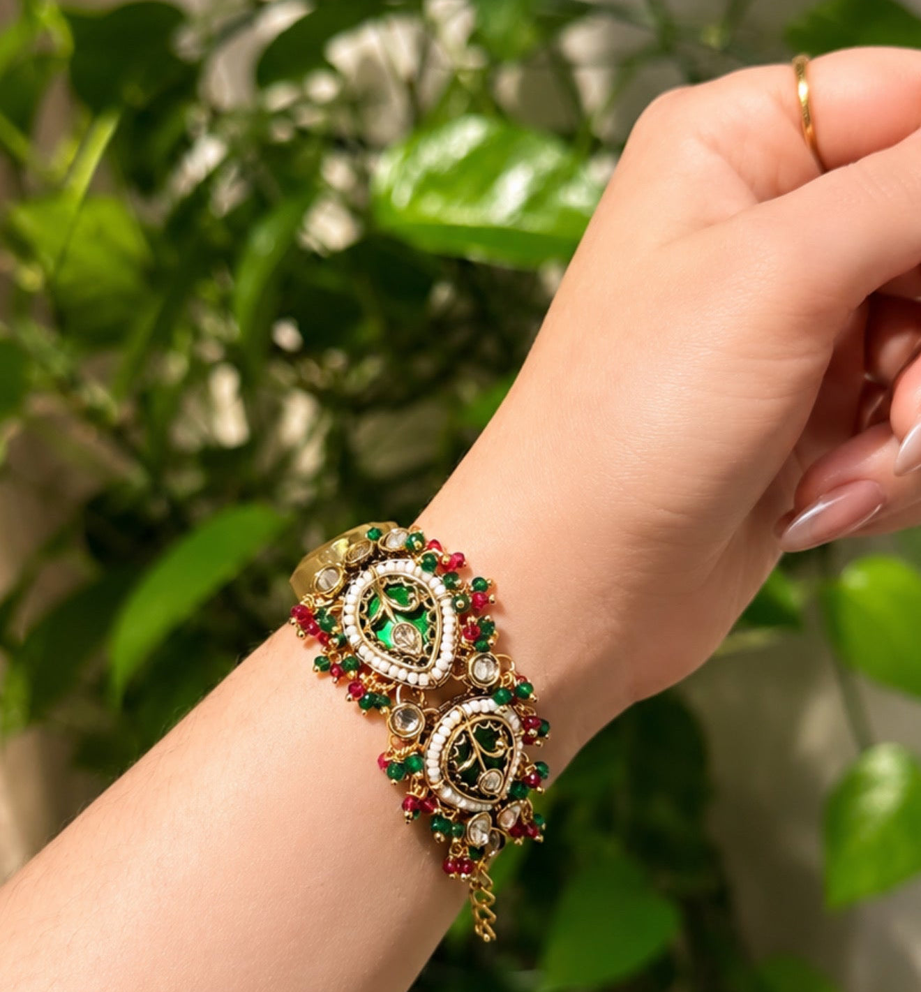 Krishma Heritage Watch-Adjustable