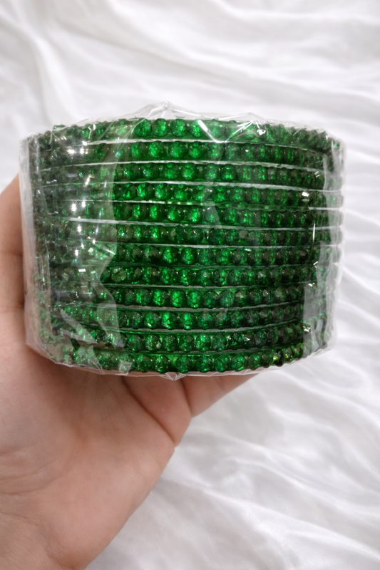 Sophia Glass Bangle Set