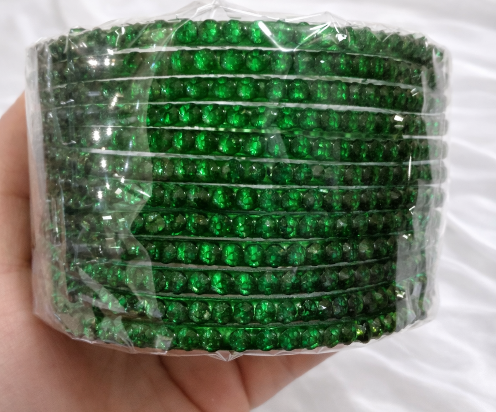 Sophia Glass Bangle Set