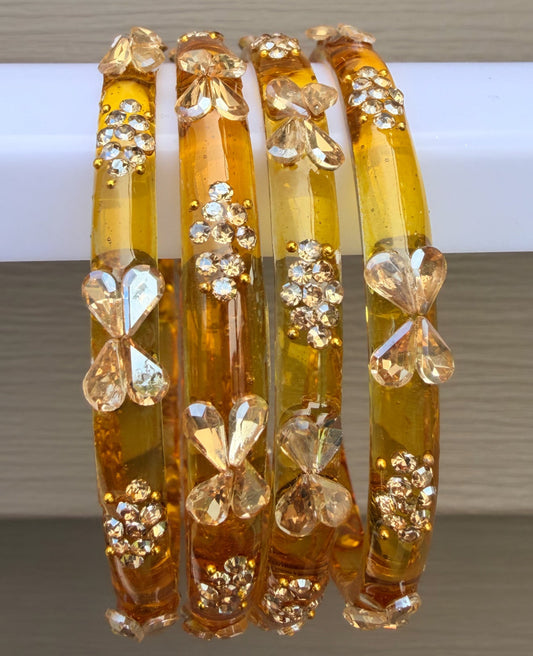 Aashna Glass Bangle Set of 4
